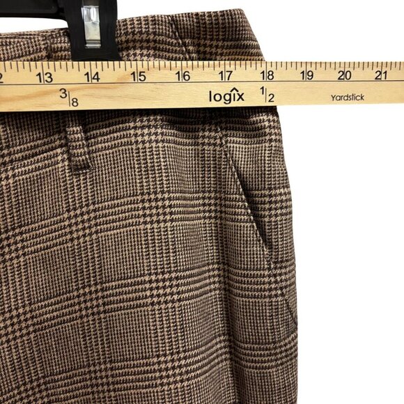Michael Michael Kors Womens Plaid Trousers Size 14 Wool/Viscose - Picture 4 of 8